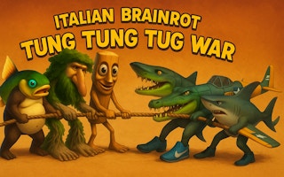 Image Italian Brainrot Tung Tung Tug War