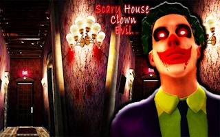 Image Scary House Clown Evil