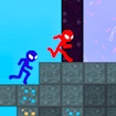 Stickman Blockworld Parkour 2